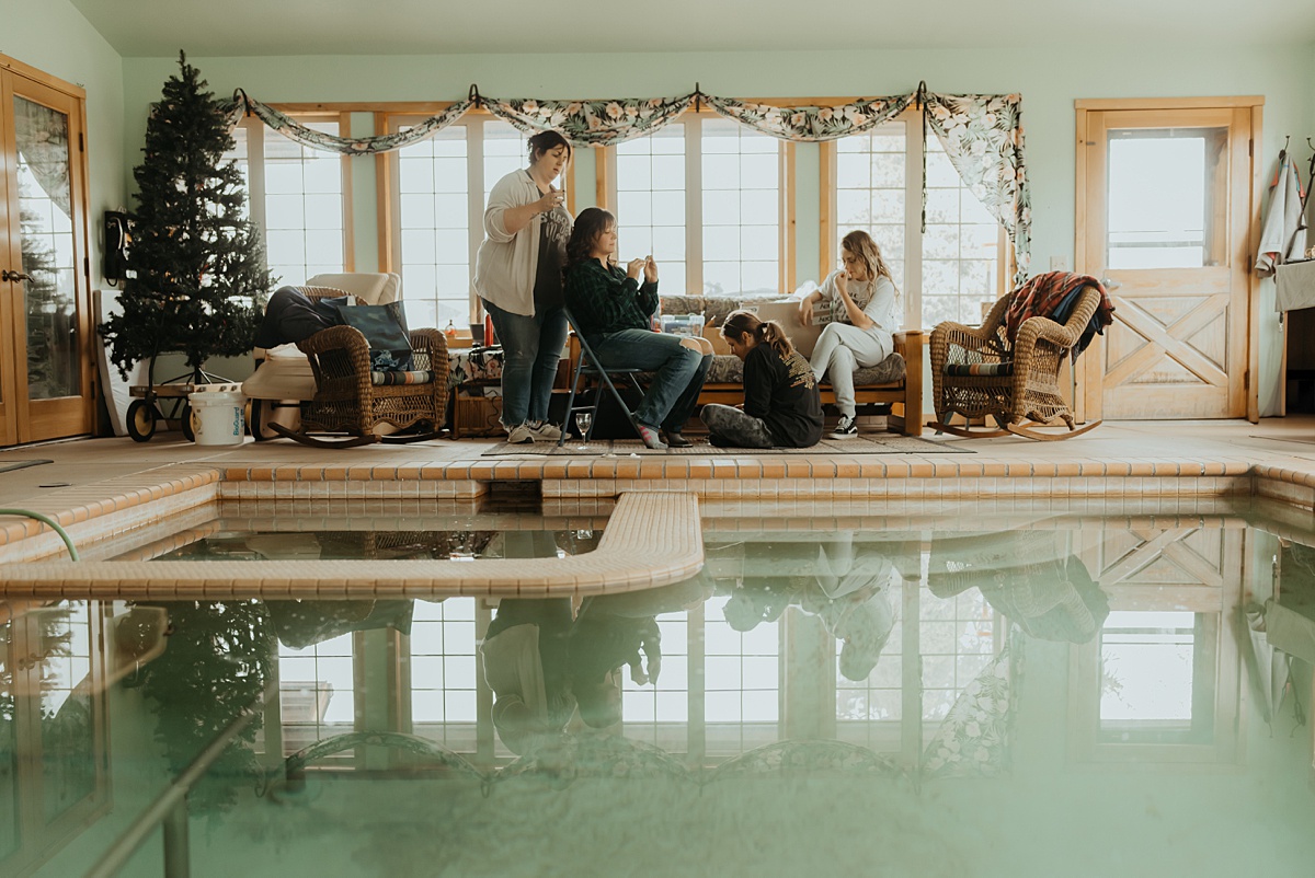 Backyard Alturas California Wedding